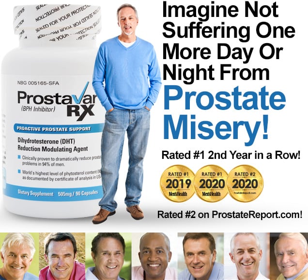 Imagine not suffering one more day or night from prostate misery!